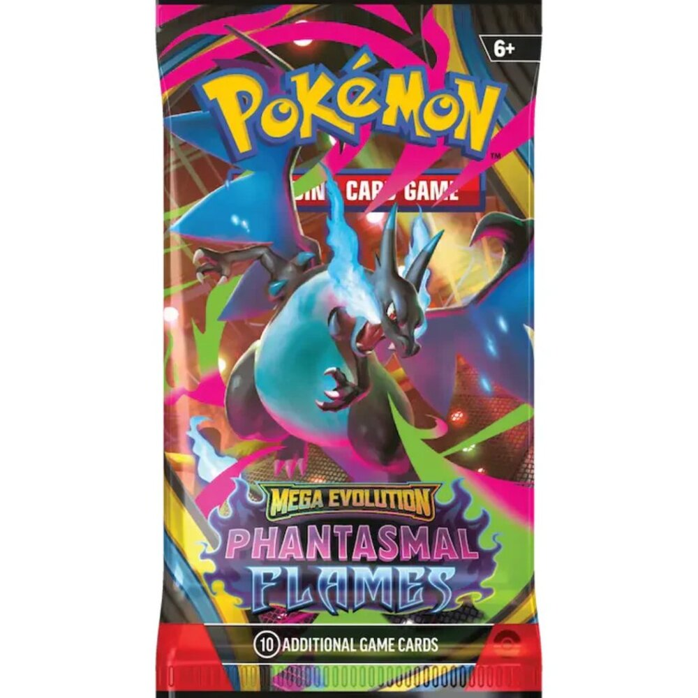 Pokémon TCG: Phantasmal Flames Booster Pack (FACTORY SEALED) On Hand!
